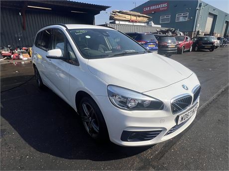 2018 BMW 218D SPORT S/S WHITE