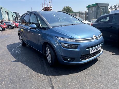 2014 CITROEN C4 GRAND PICASSO EXCLUSIVE + AIRDREAM EHDI 115 S/S BLUE