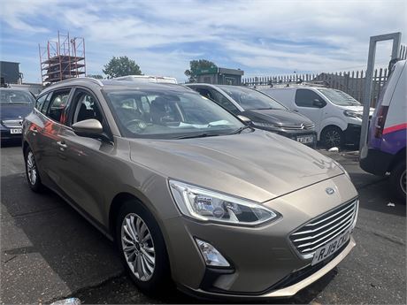 2019 FORD FOCUS TITANIUM 1.5 TDCI 120 ECOBLUE S/S SILVER