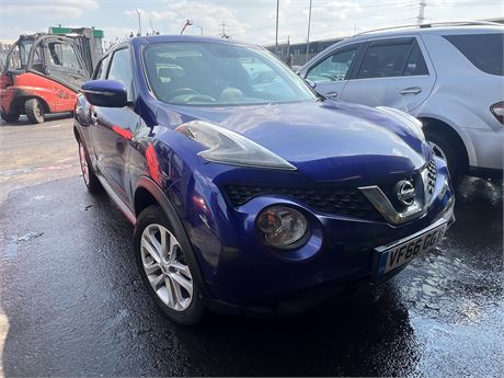 2017 NISSAN JUKE N-CONNECTA DIG-T 115 S/S BLUE