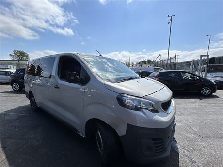 2018 PEUGEOT EXPERT COMBI LONG BLUEHDI 115 L2H1 MWB EXTENDED FRAME BEIGE
