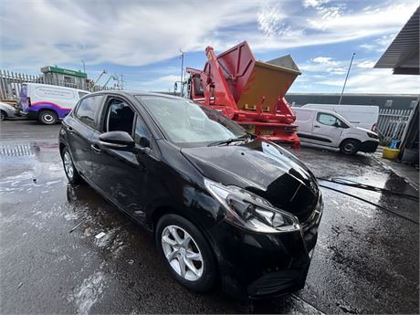 2016 PEUGEOT 208 ACTIVE PURETECH 68 BLACK