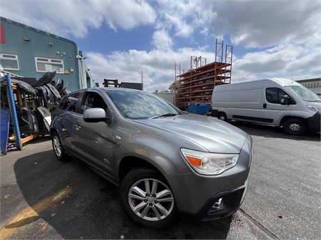 2013 MITSUBISHI ASX 4 DI-D 150 4X4 CLEARTEC AWD S/S GREY