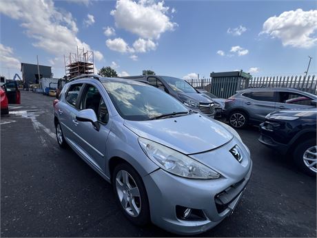 2013 PEUGEOT 207 ALLURE SW VTI 120 AUTO SILVER