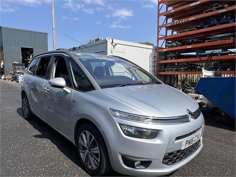 2016 CITROEN C4 GRAND PICASSO EXCLUSIVE BLUEHDI 120 DPF EAT6 AUTO SILVER
