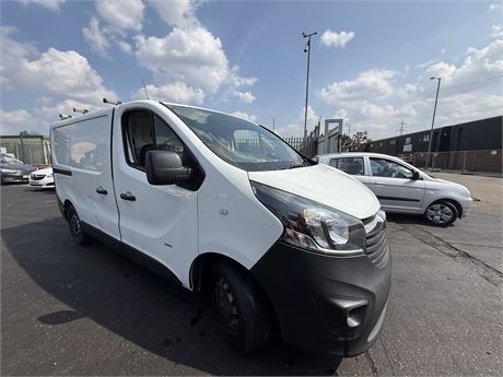 2017 VAUXHALL VIVARO 2900 CDTI 95 ECOFLEX BLUEINJECTION L1H1 SWB EURO6 S/S WHITE