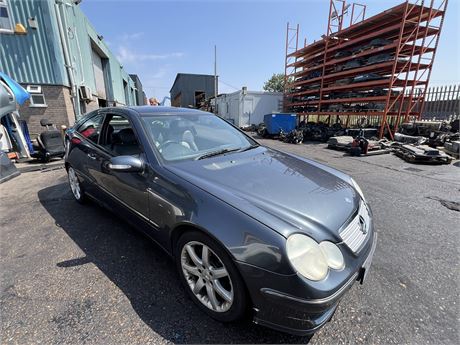 2007 MERCEDES C180 KOMPRESSOR SE AUTO GREY