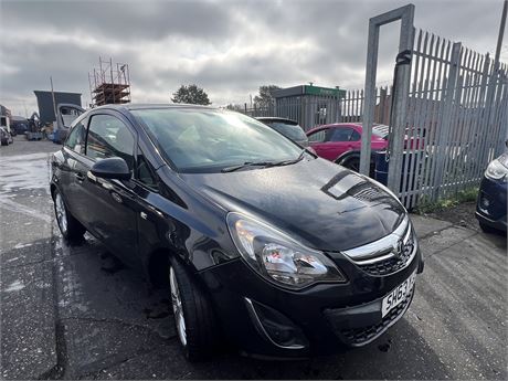 2013 VAUXHALL CORSA SE ECOTEC-4 OPT S/S BLACK