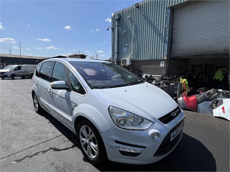 2010 FORD S-MAX TITANIUM T ECOBOOST SCTI 203 POWERSHIFT AUTO WHITE