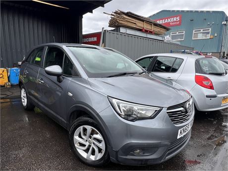 2019 VAUXHALL CROSSLAND X SE 110 TURBO ECOTEC S/S GREY