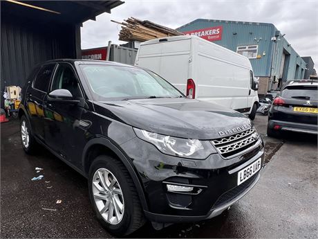 2017 LAND ROVER DISCOVERY SPORT SE TECH TD4 180 AUTO S/S BLACK