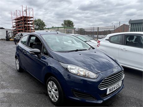 2014 FORD FIESTA STUDIO 1.25I 60 BLUE
