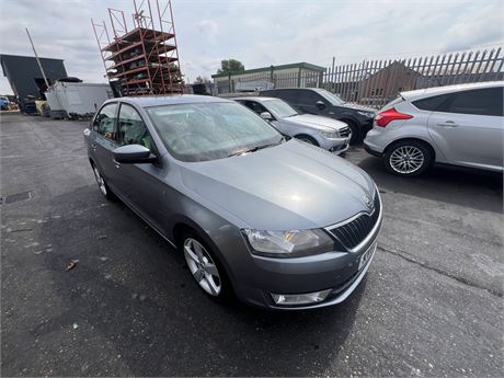 2013 SKODA RAPID ELEGANCE TDI 105 CR GREY