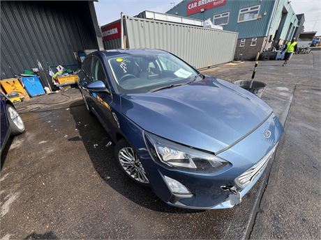 2019 FORD FOCUS TITANIUM X AUTO T ECOBOOST 125 AUTO S/S BLUE