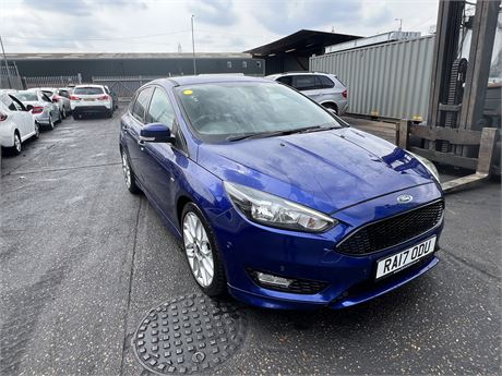 2017 FORD FOCUS ST-LINE T ECOBOOST 125 S/S BLUE