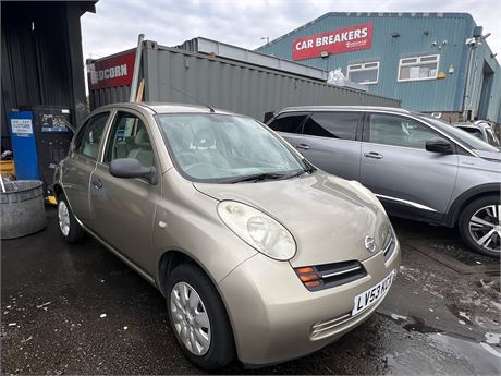 2003 NISSAN MICRA S GOLD