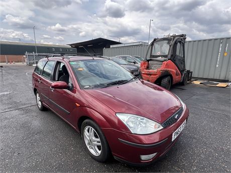 2003 FORD FOCUS ZETEC RED