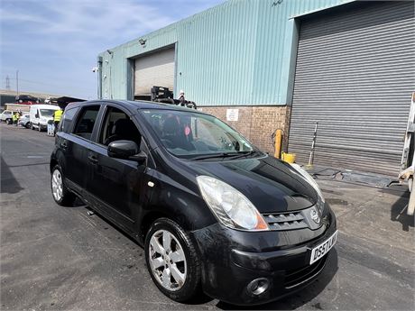 2007 NISSAN NOTE ACENTA R AUTO BLACK