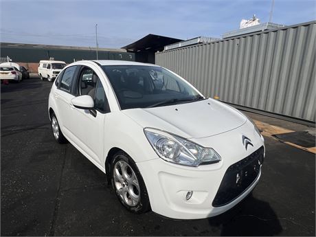 2012 CITROEN C3 WHITE